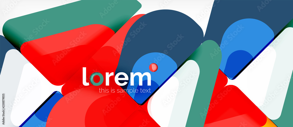 Abstract background multicolored geometric shapes modern design Abstract background multicolored geometric shapes modern design