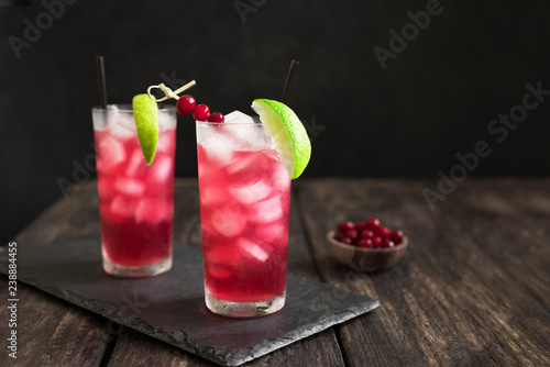 Cranberry Vodka Cocktail photo