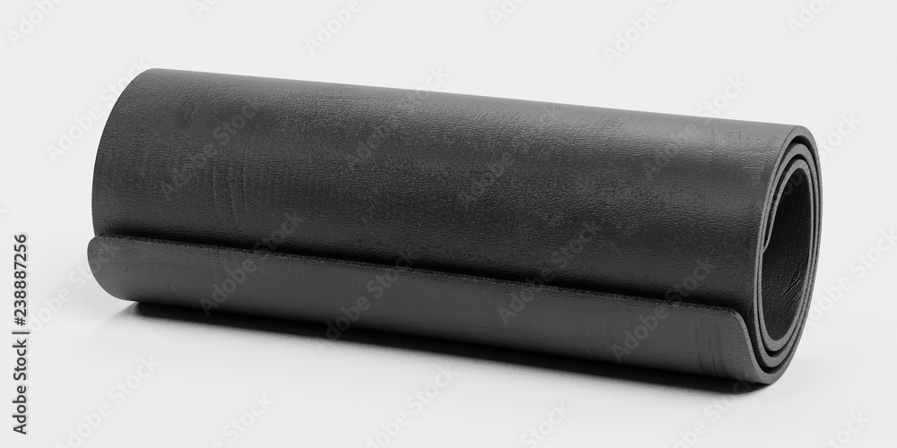 Realistic 3d Render of Yoga Mat Realistic 3d Render of Yoga Mat