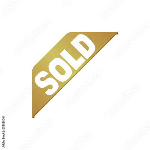 corner ribbon banner icon set (SOLD)