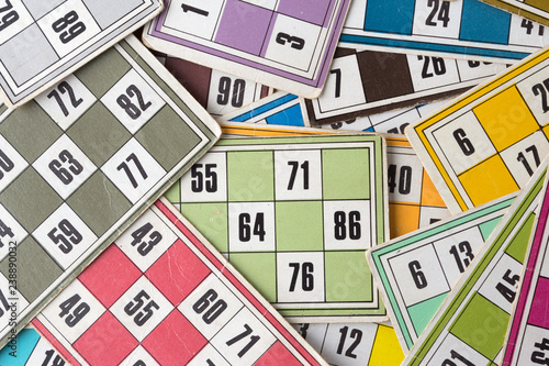 Tombola cards,card games