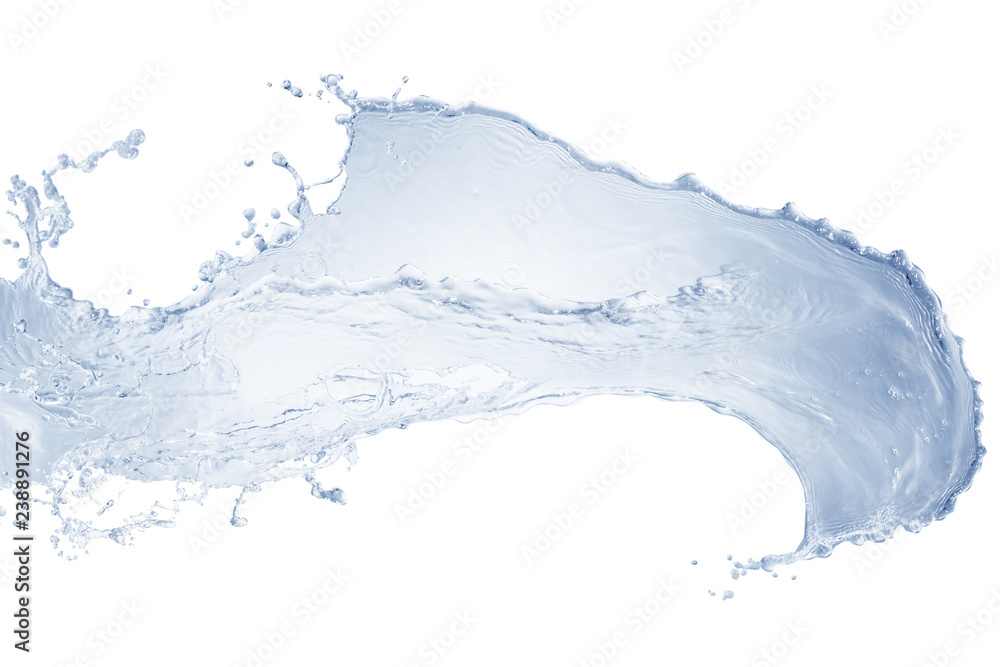 Water,water splash isolated on white background Water,water splash isolated on white background