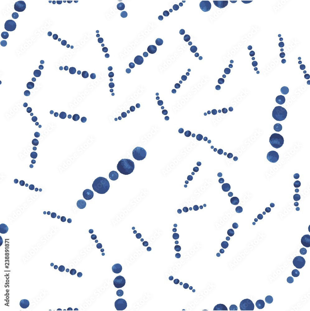 Abstract pattern of dots blue line Abstract pattern of dots blue line