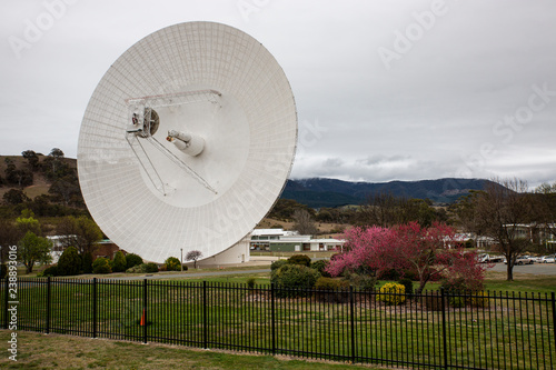 Close up view of DSS46 Antenna, Tidbinbilla photo