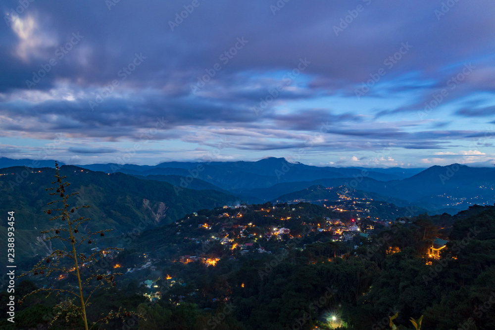Mines View Observation Deck in Baguio, the Philippines Mines View Observation Deck in Baguio, the Philippines