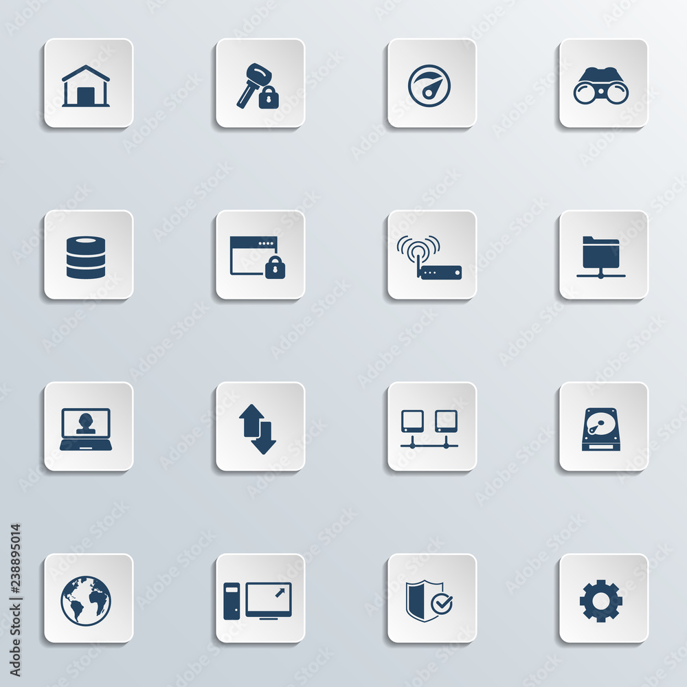 Internet Marketing Icons Set Internet Marketing Icons Set
