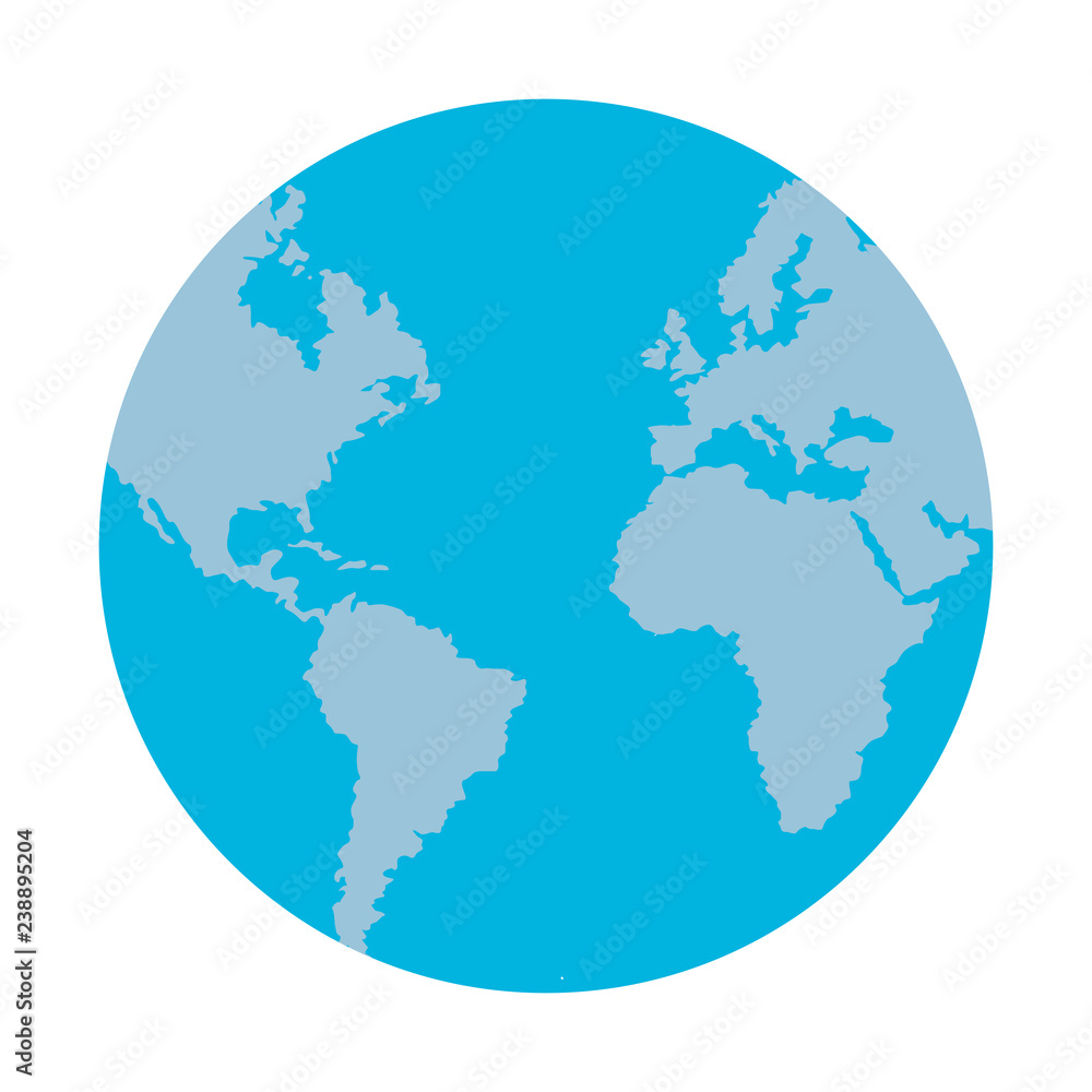 Earth world symbol