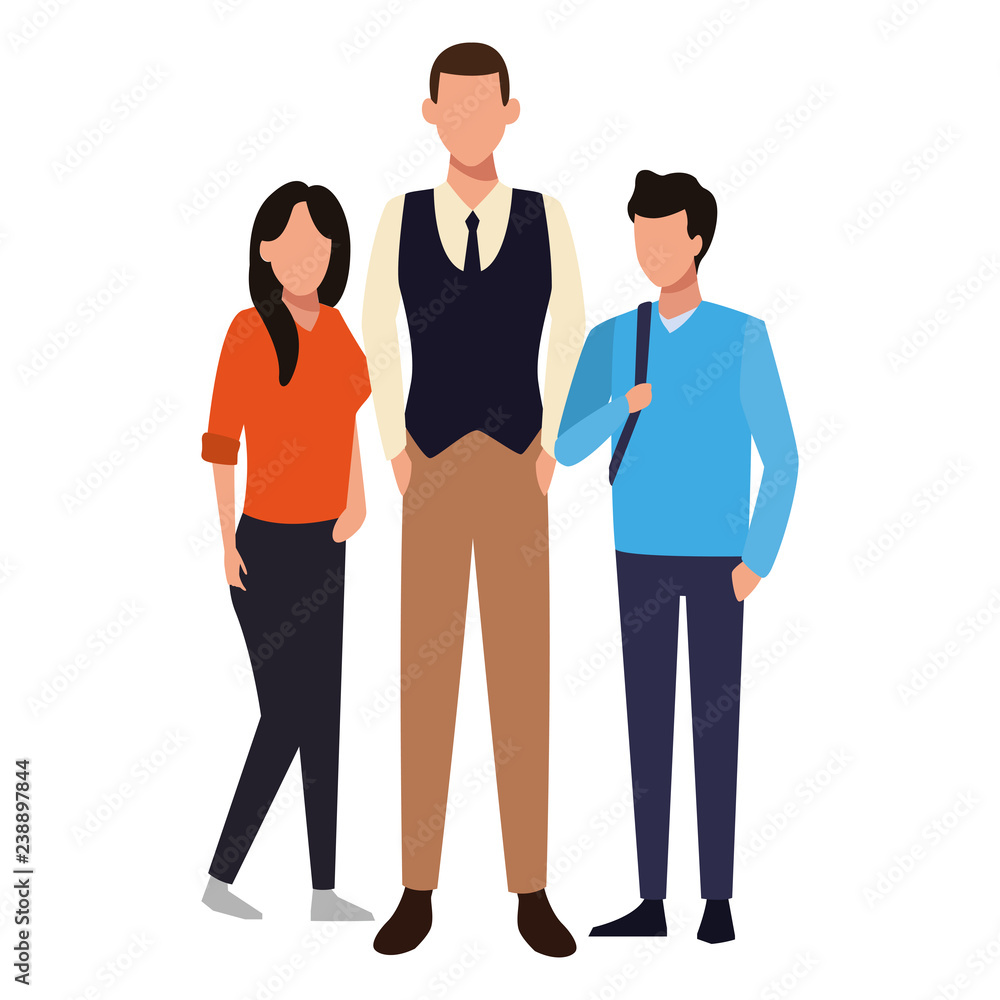 People shopping cartoon People shopping cartoon