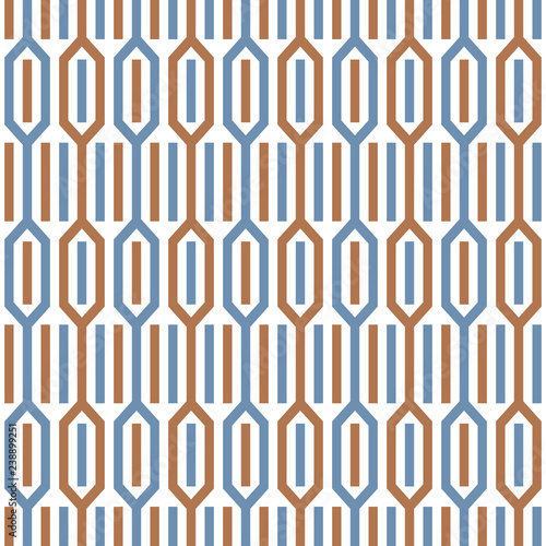 Geometric abstract seamless pattern. Linear motif background and decoration design