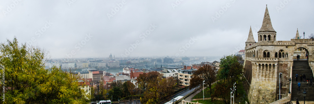 Naklejka premium Budapest - Bastione dei pescatori