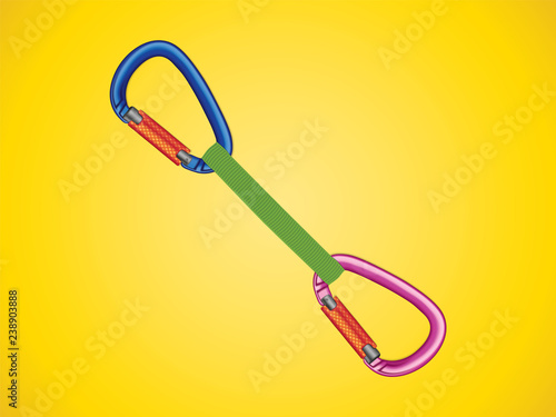 Double carabiner
