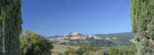 Wallpaper Mural View from the characteristic Italian medieval village on the hill.Umbria, Amelia panorama Torontodigital.ca