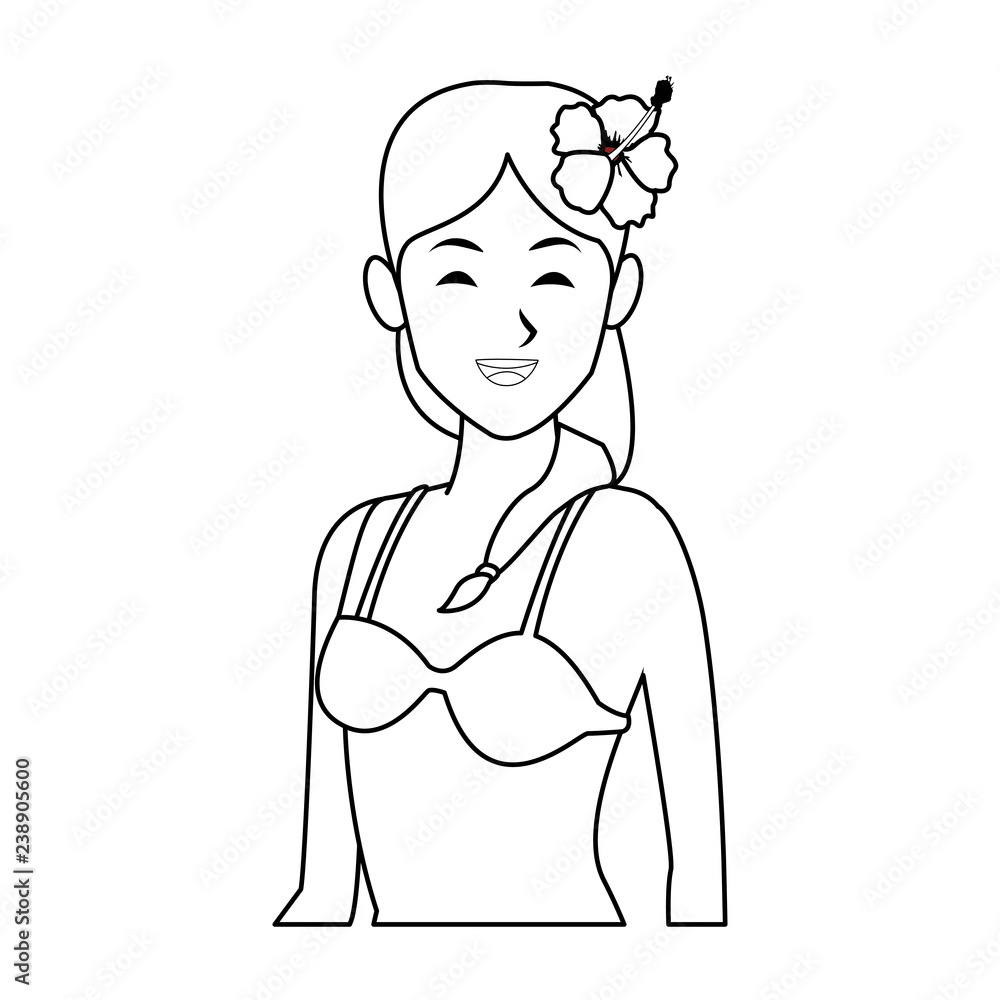 woman orchid flower woman orchid flower