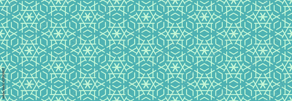 Abstract modern pattern background. Green Seamless pattern. Vector geometric design for your projects