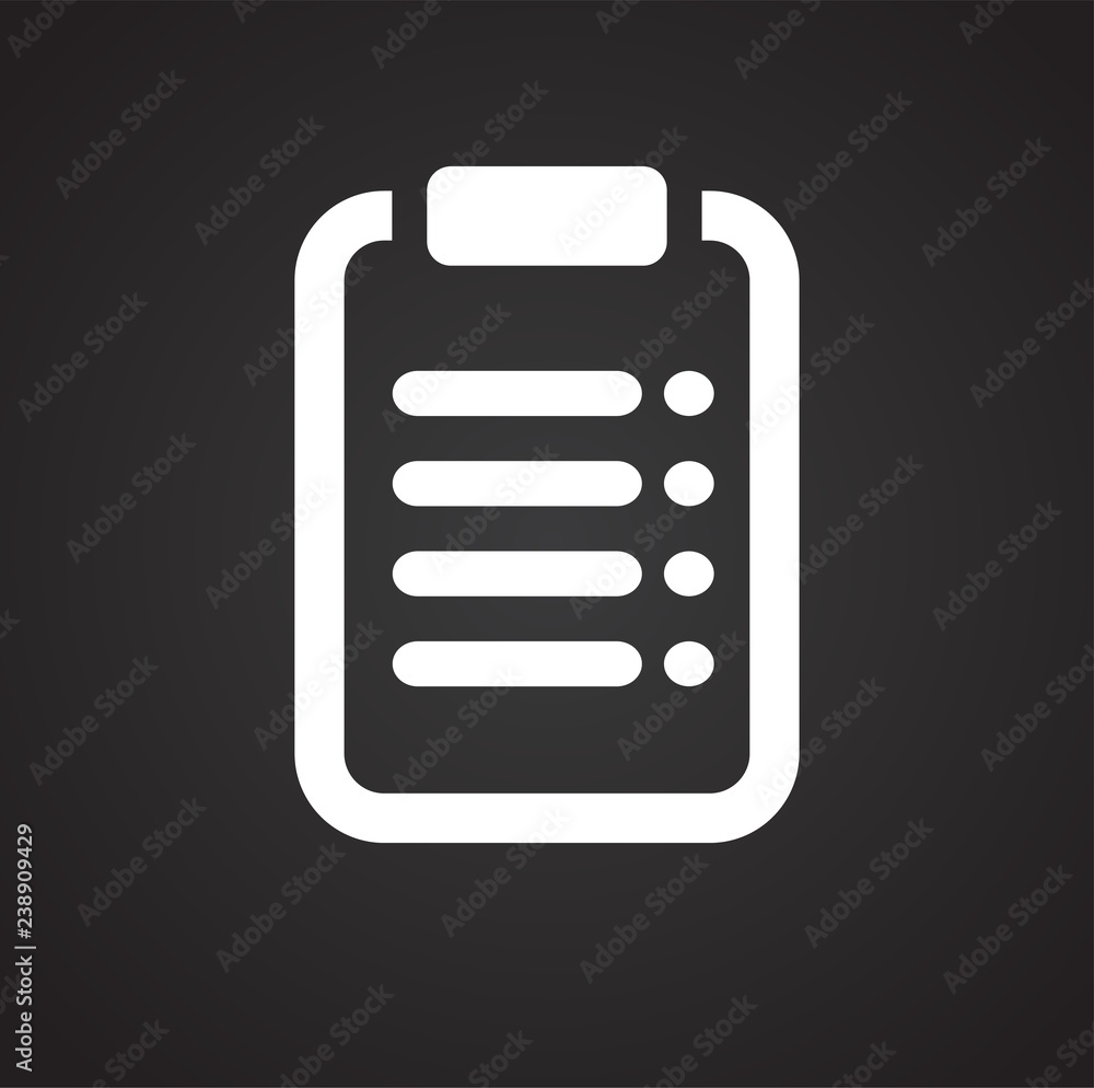 Schedule icon on black background for graphic and web design, Modern simple vector sign. Internet concept. Trendy symbol for website design web button or mobile app Schedule icon on black background for graphic and web design, Modern simple vector sign. Internet concept. Trendy symbol for website design web button or mobile app