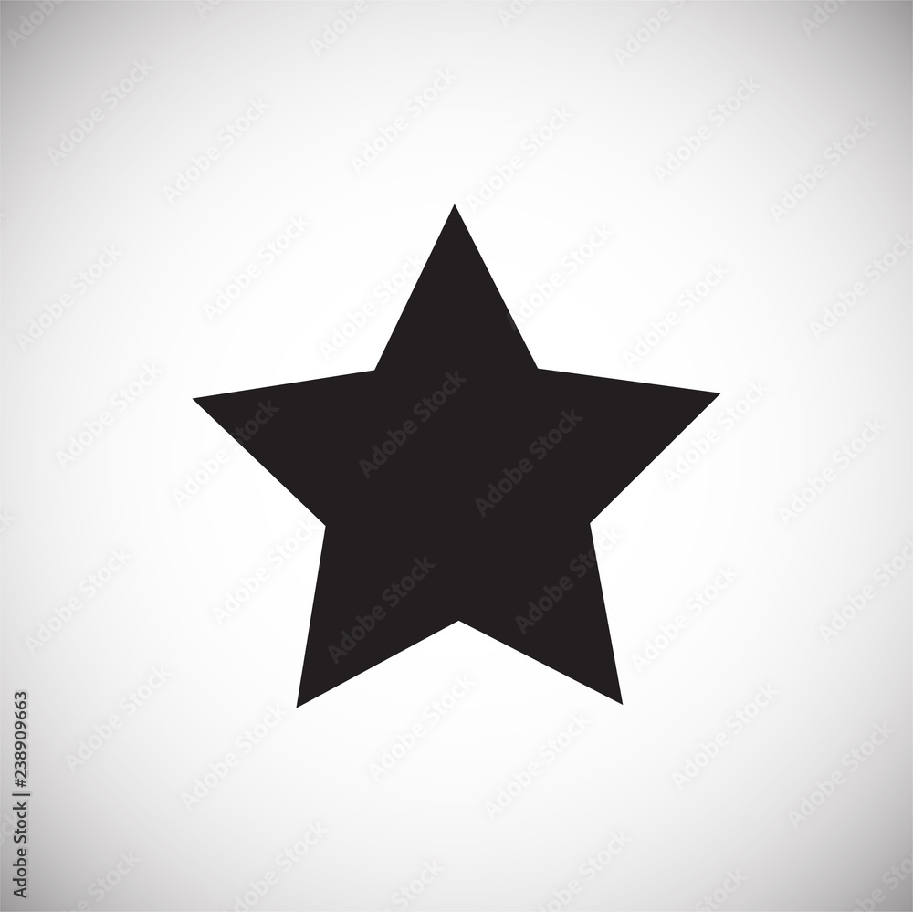 Star icon on white background for graphic and web design, Modern simple vector sign. Internet concept. Trendy symbol for website design web button or mobile app Star icon on white background for graphic and web design, Modern simple vector sign. Internet concept. Trendy symbol for website design web button or mobile app