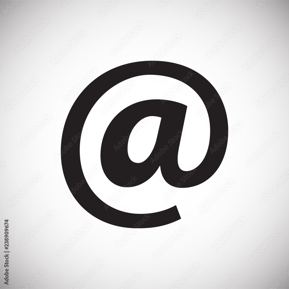 At icon on white background for graphic and web design, Modern simple vector sign. Internet concept. Trendy symbol for website design web button or mobile app At icon on white background for graphic and web design, Modern simple vector sign. Internet concept. Trendy symbol for website design web button or mobile app