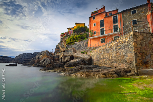 Fototapeta Naklejka Na Ścianę i Meble -  seaside village of Tellaro near La Spezia