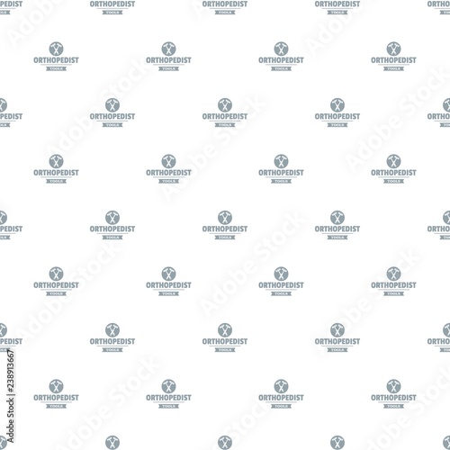 Orthopedic tool pattern vector seamless repeat for any web design