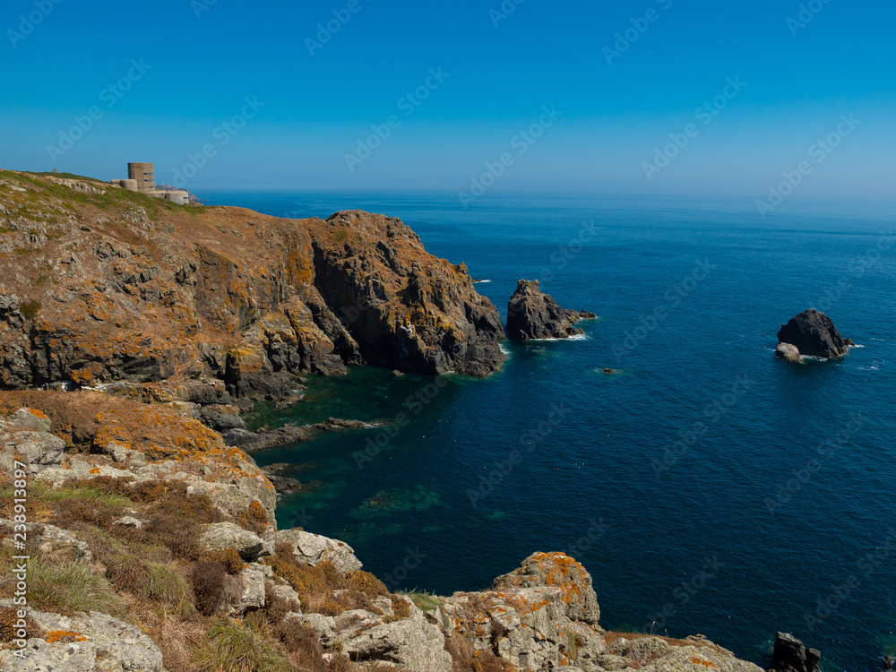 Küstenlandschaft von Guernsey, Kanalinseln