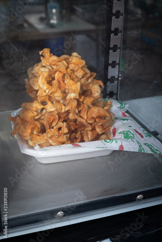 Fried Curly Potatoes