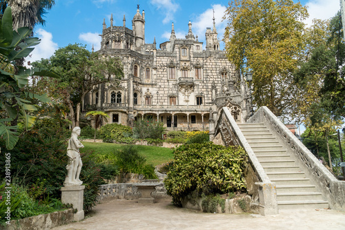 The Regaleira Palace (Quinta da Regaleira), Sintra, Portugal photo