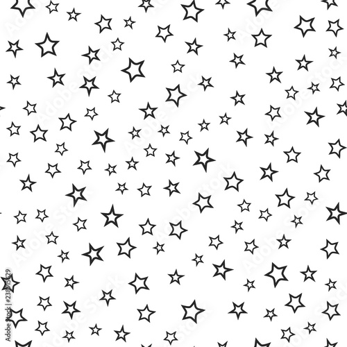 Line seamless stars