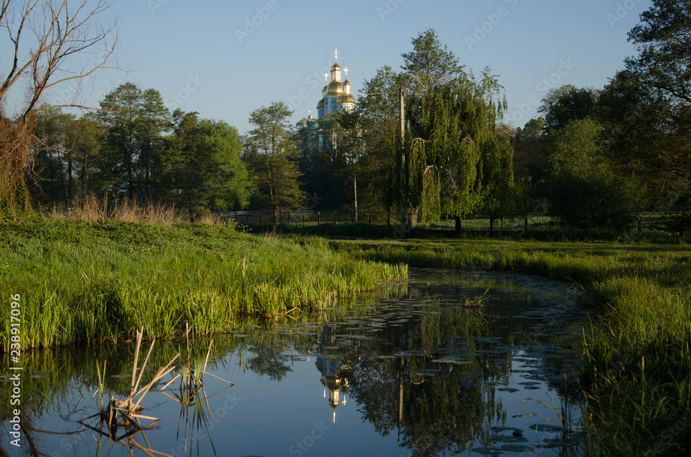 Orthodoxes Kloster, Ukraine.