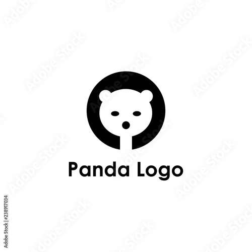 panda logo template