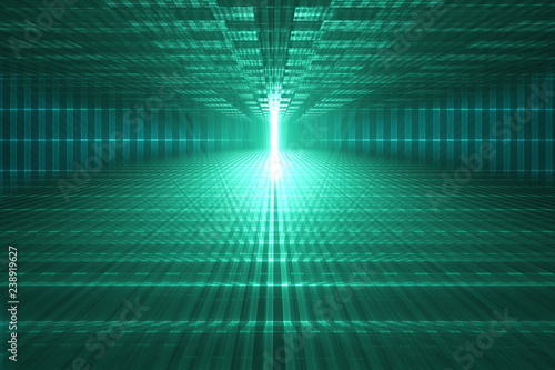 abstract technology background, information beam