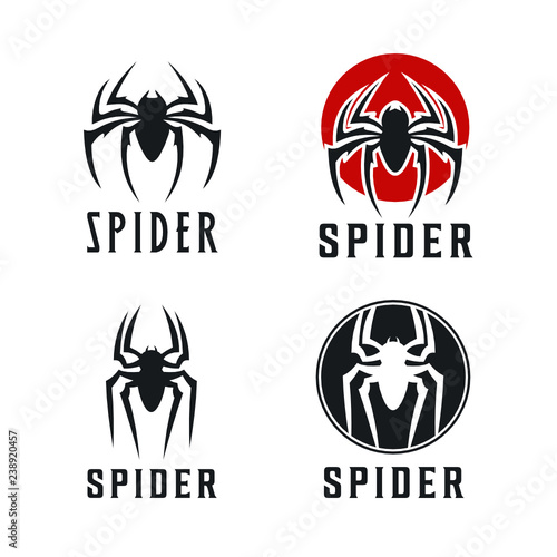 Spider Badge logo design inspiration