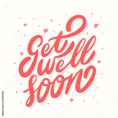 Get well soon card.