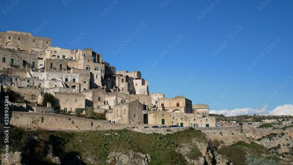 panorama of Sasso Barisano, Park of the Rupestrian Churches, Matera, Basilicata, panorama of Sasso Barisano, Park of the Rupestrian Churches, Matera, Basilicata,