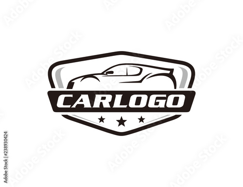 Car automotive logo template