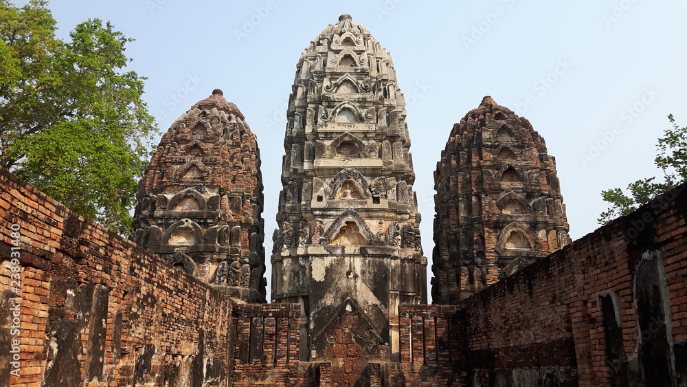 Tempel ruine Thailand
