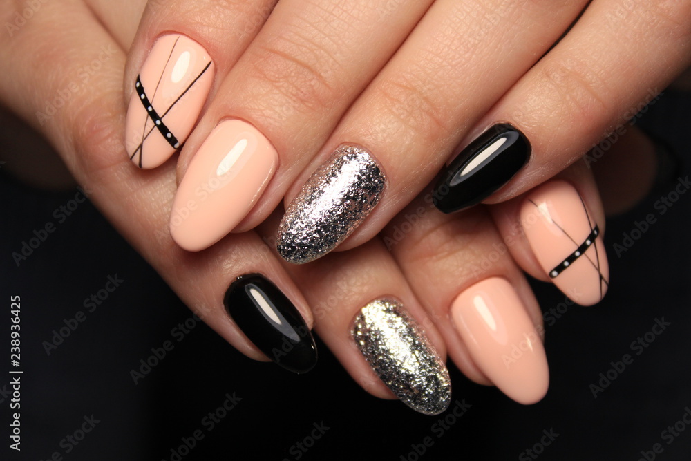 stylish nails manicure