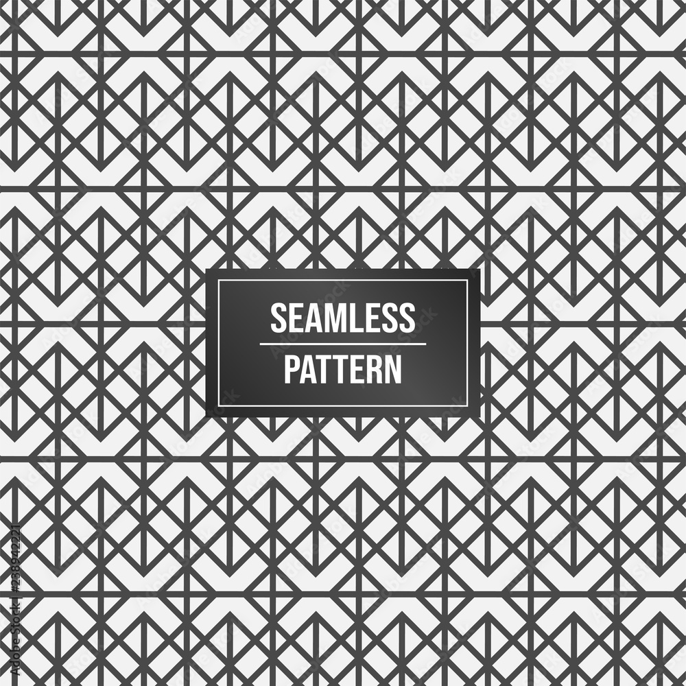 Geometric pattern background. Modern Abstract seamless pattern
