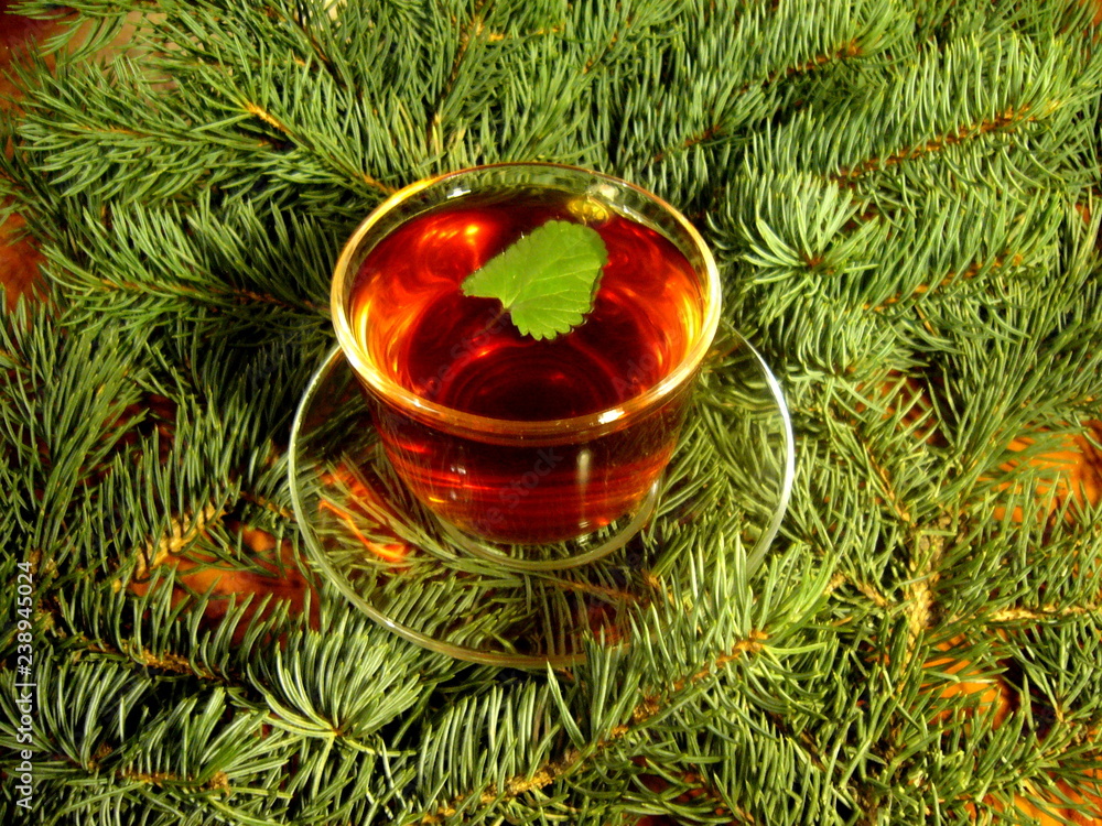 Winter tea with mint Winter tea with mint