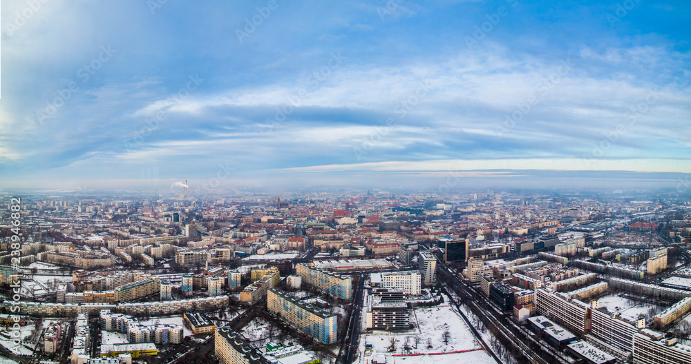 Wroclaw city panorama