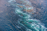 Whirlpool on the mountain river