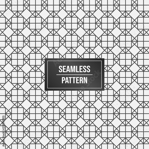 Geometric pattern background. Modern Abstract seamless pattern