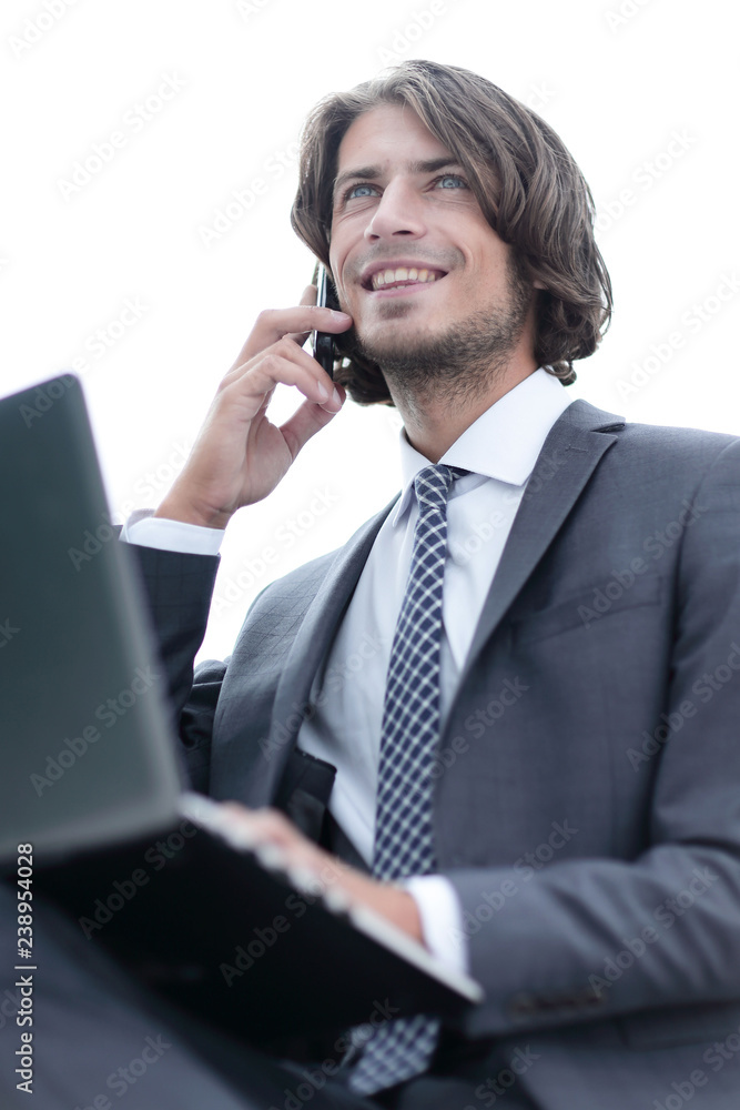 closeup.serious businesswoman talking on the smartphone closeup.serious businesswoman talking on the smartphone