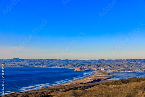 Morro Bay from Los Osos, California