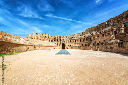Amphitheater of El Jem photo