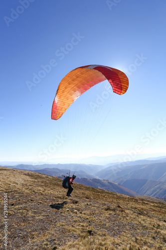 paragliding, good paragliding, paragliding high in the mountains