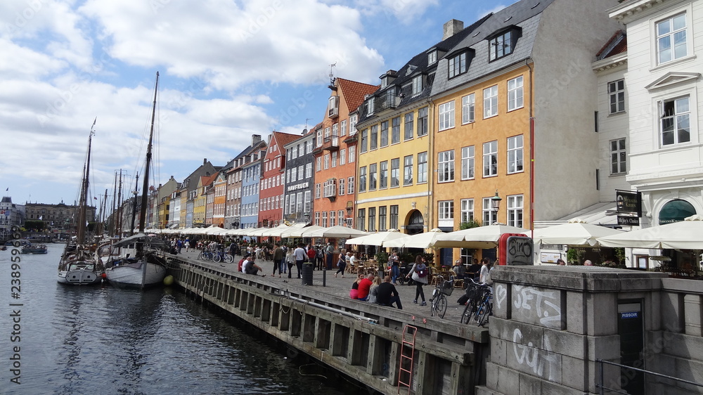 Naklejka premium Copenhague
