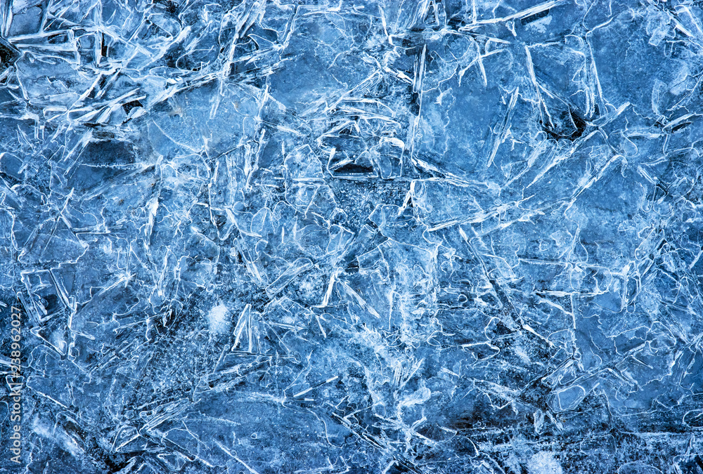 abstract blue ice surface with lines abstract blue ice surface with lines