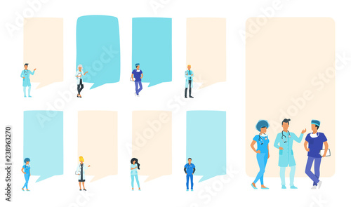 Doctor speech bubble.
