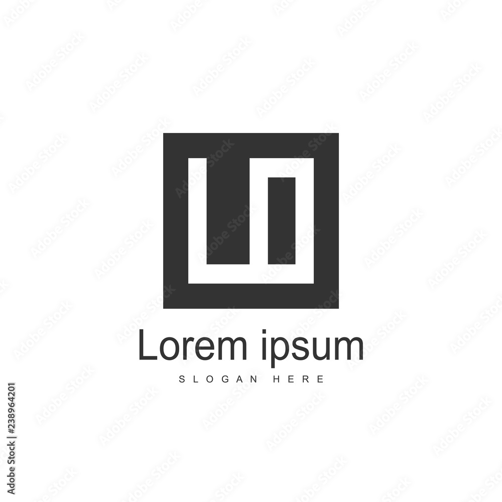 Initial Letter LO Logo template design. Minimalist letter logo Initial Letter LO Logo template design. Minimalist letter logo