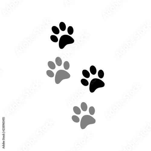 dog footprint icon